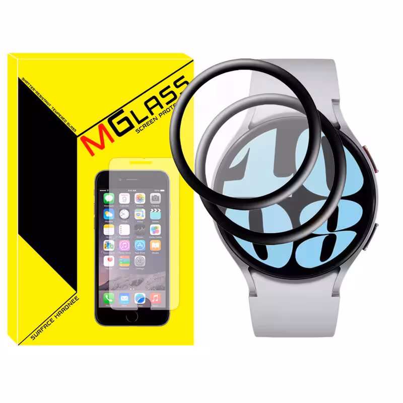 محافظ صفحه نمایش نانو ام‌گلس مدل NMG مناسب برای ساعت هوشمند سامسونگ Galaxy Watch 6 44mm بسته دو عددی | کالا برتری