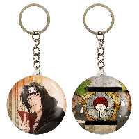 جاکلیدی خندالو مدل ایتاچی اوچیها و ساسکه و نماد خاندان اوچیها انیمه ناروتو کد 1127211271 مجموعه 2 عددی