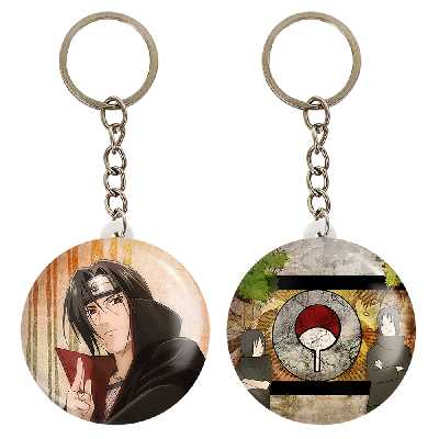 جاکلیدی خندالو مدل ایتاچی اوچیها و ساسکه و نماد خاندان اوچیها انیمه ناروتو کد 1127211271 مجموعه 2 عددی