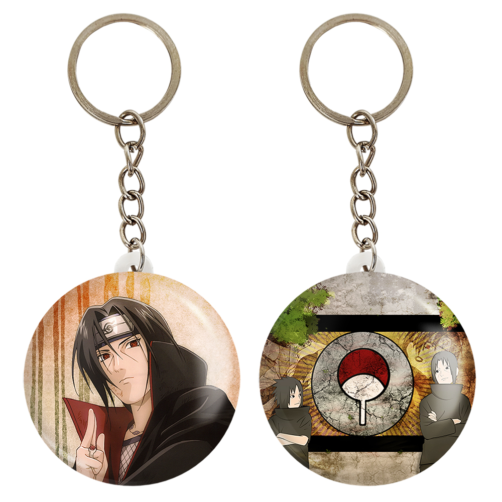 جاکلیدی خندالو مدل ایتاچی اوچیها و ساسکه و نماد خاندان اوچیها انیمه ناروتو کد 1127211271 مجموعه 2 عددی