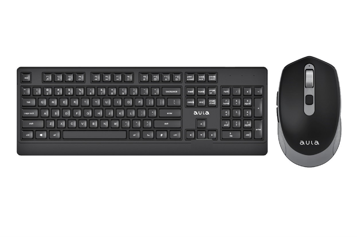 کیبورد و ماوس بی سیم AULA مدل AC203 - دوسو آی تی