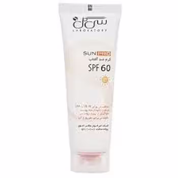 کرم ضدآفتاب SPF 60 فاقد چربی برنزه سی گل