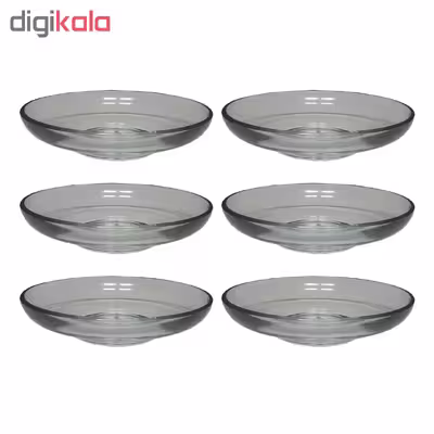 نعلبکی پاشاباغچه کد 54251 بسته 6 عددی