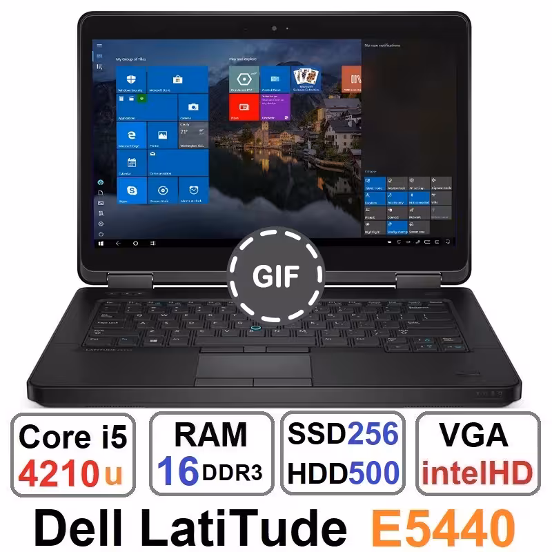 لپ تاپ دل Dell Latitude E5440 Core i5 4210u رم16و500