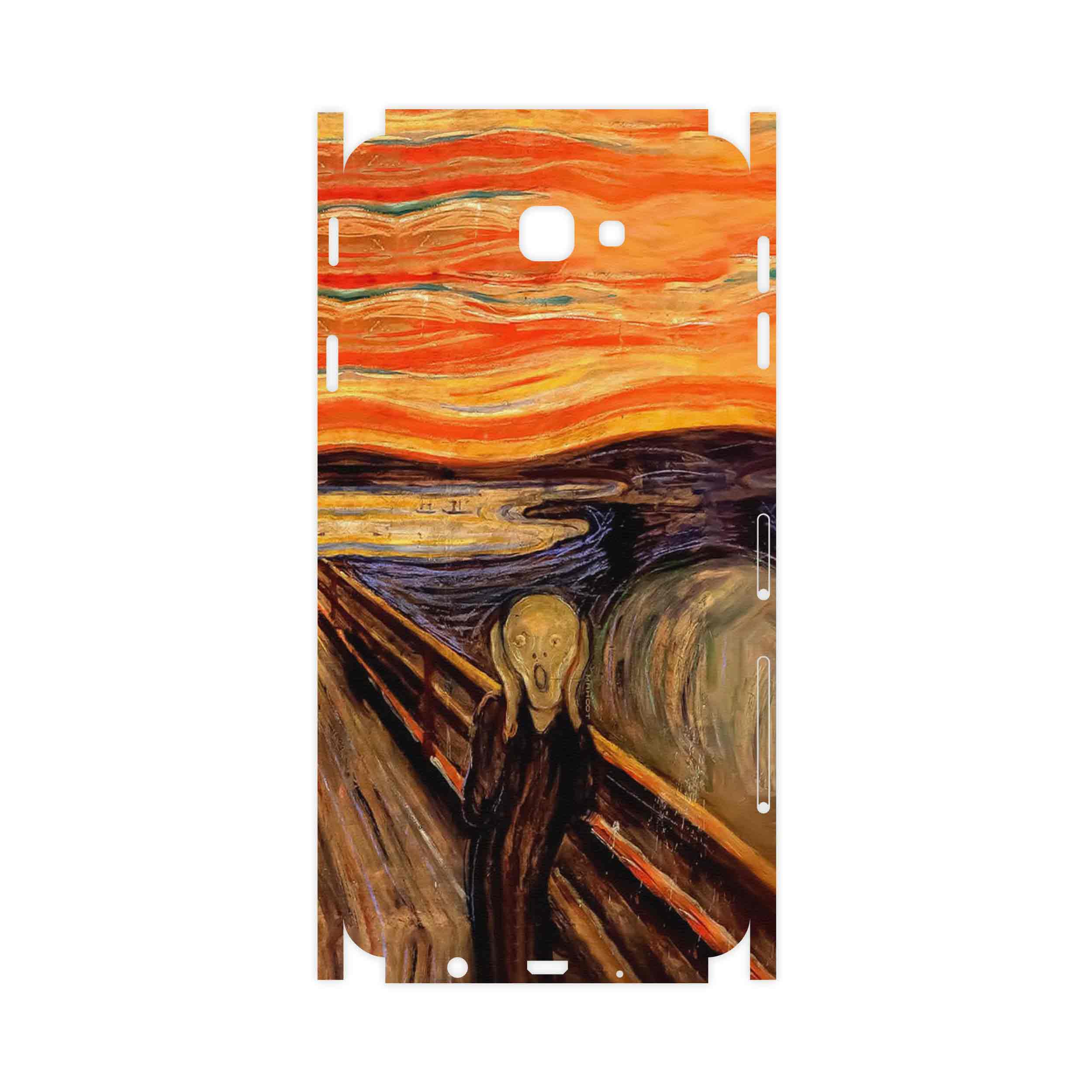 برچسب پوششی ماهوت مدل The Scream of Munch-FullSkin مناسب برای گوشی موبایل سامسونگ Galaxy J7 Prime