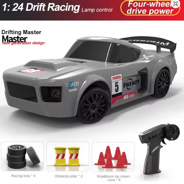 ماشین کنترلی دریفت 24G Drift Rc Car S813 4WD 1/24 High Speed Car Remote