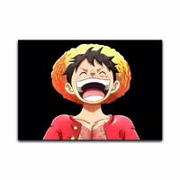 تابلو شاسی گوفی مدل مانکی دی لوفی انیمه وان پیس طرح Luffy One Piece Anime کد LAUF87 | دنیای قاب