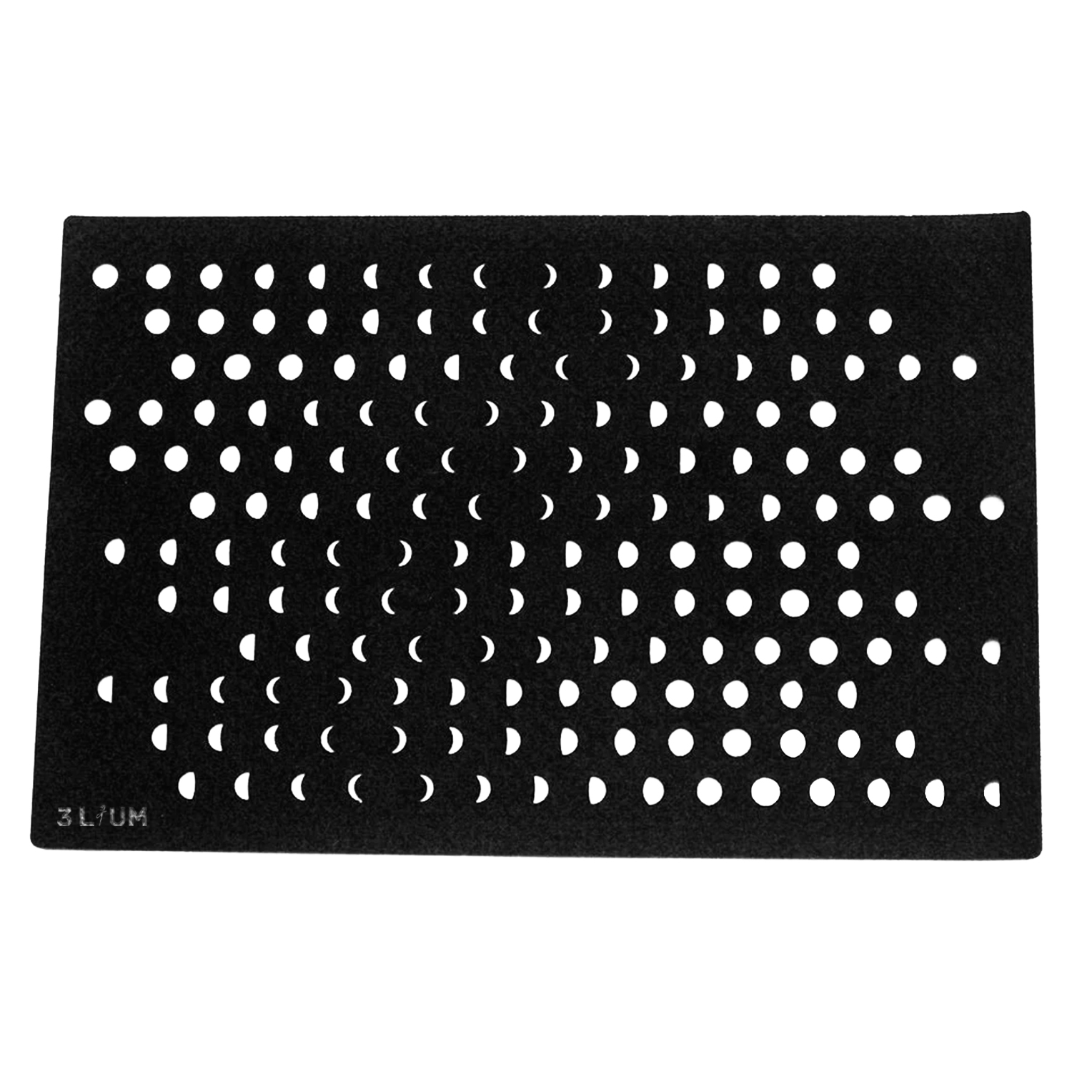 رومیزی مدل نمدی تری لیوم طرح ماه