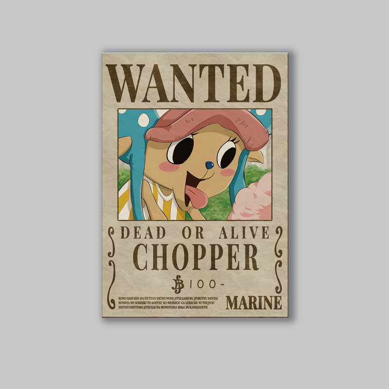 تابلو شاسی مدل انیمه وان پیس One Piece کد LA-10372 | دنیای قاب
