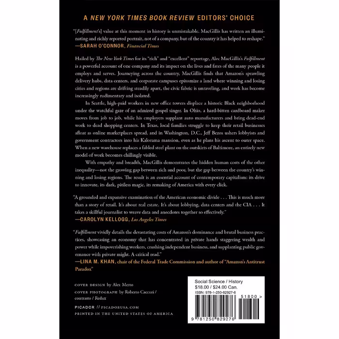 کتاب Fulfillment اثر Alec MacGillis انتشارات Macmillan Publishers