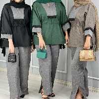 ست دو تیکه ریش دار