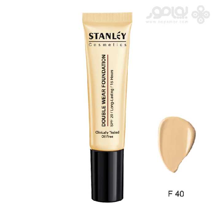 کرم پودر استنلی مدل DOUBLE WEAR شماره F40 حجم 35 میل