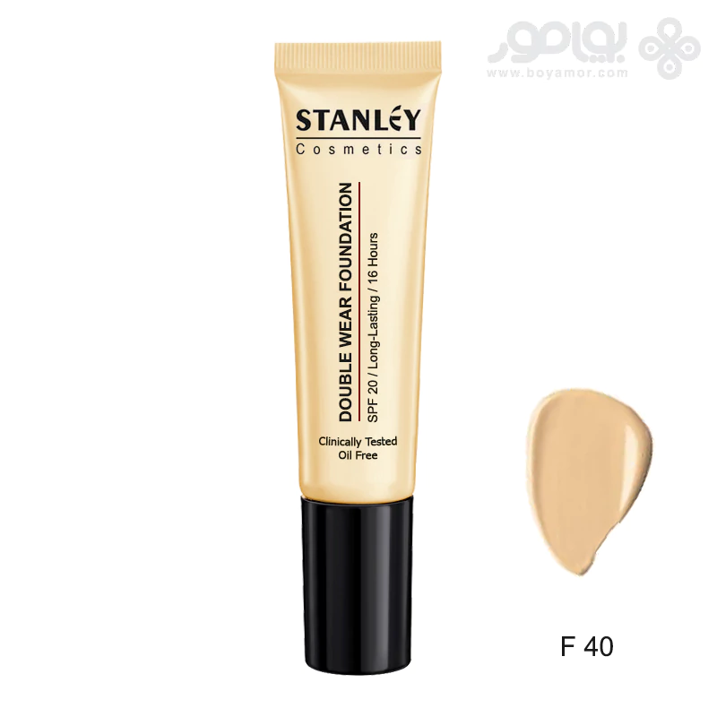 کرم پودر استنلی مدل DOUBLE WEAR شماره F40 حجم 35 میل