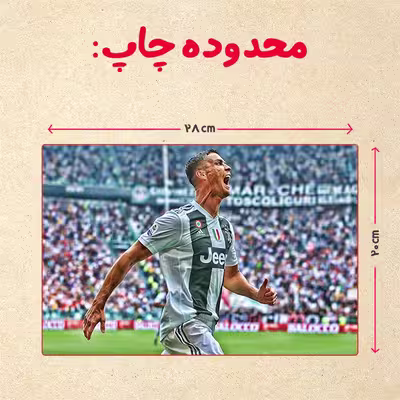 پازل 35 تکه مدل رونالدو کد 227
