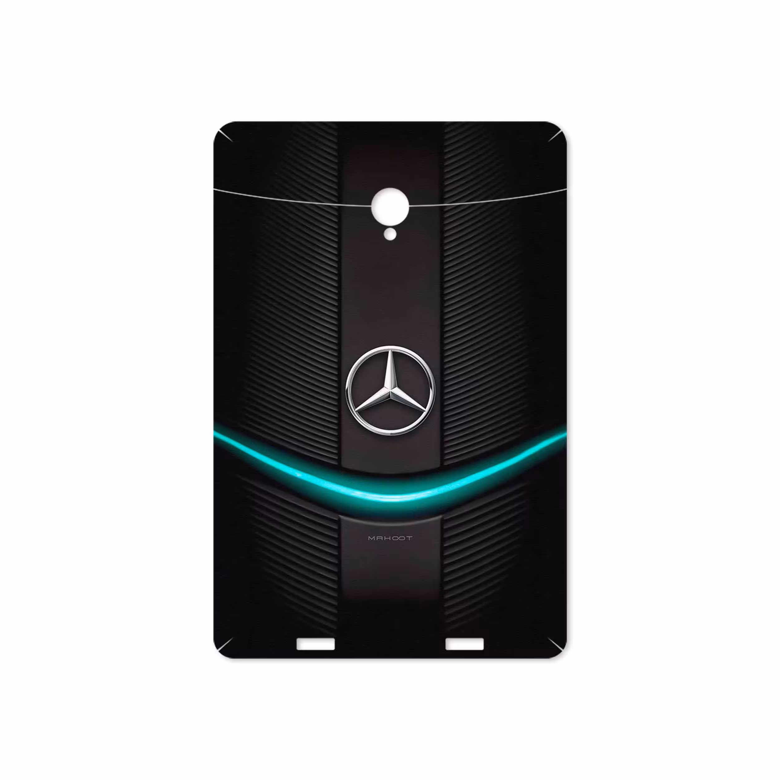 برچسب پوششی ماهوت مدل Mercedes-Benz مناسب برای تبلت وریکو Unipad