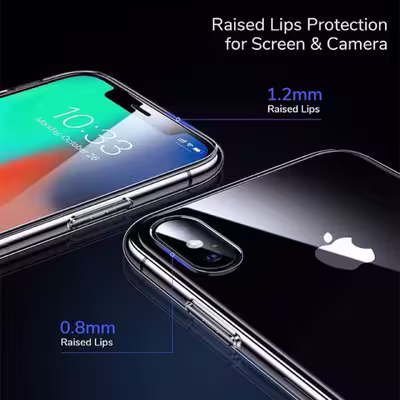 کاور مدل Clear2 مناسب برای گوشی موبایل اپل iPhone XS Max