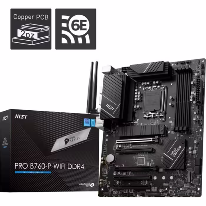 خرید مادربرد MSI PRO B760-P WIFI DDR4 با بهترین قیمت