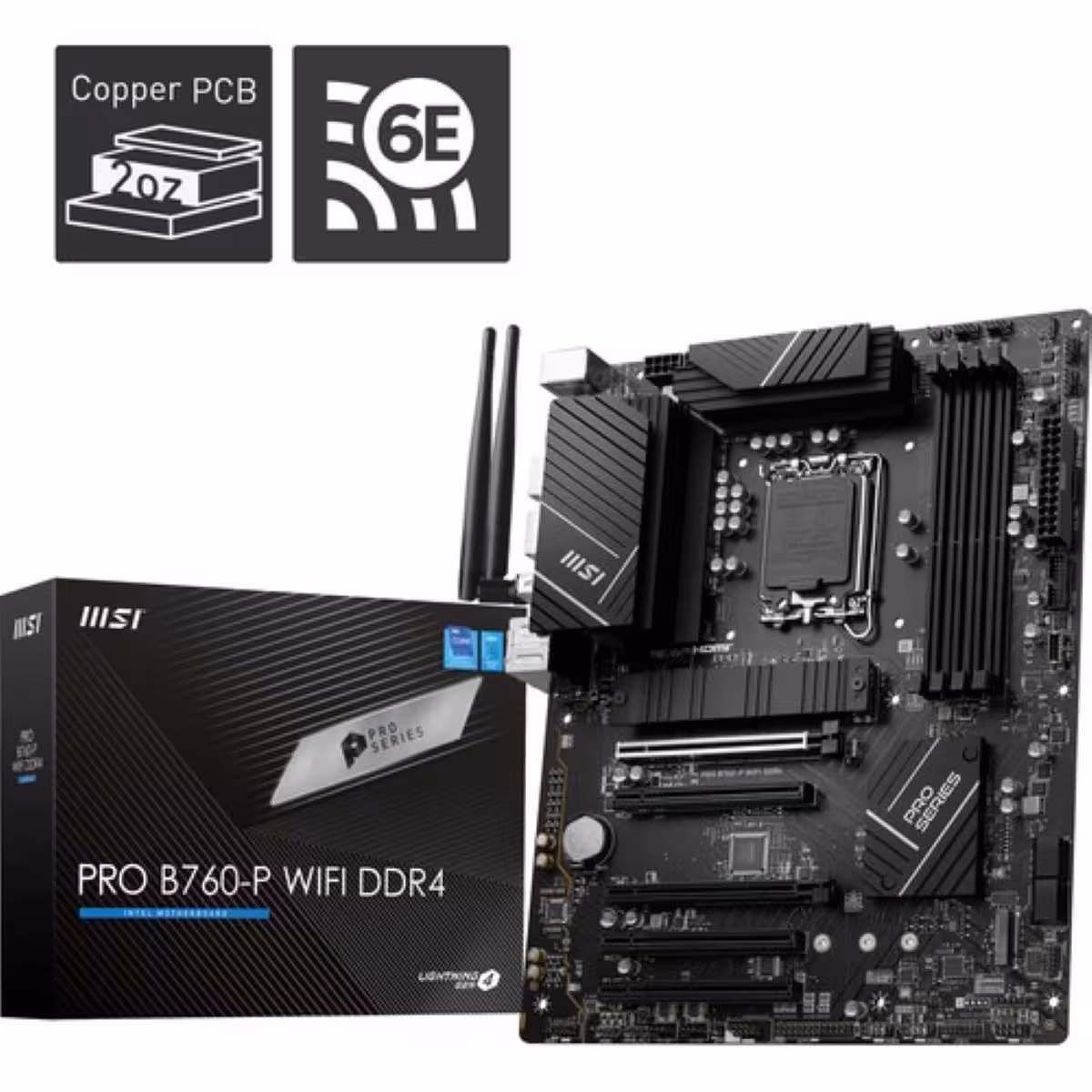خرید مادربرد MSI PRO B760-P WIFI DDR4 با بهترین قیمت