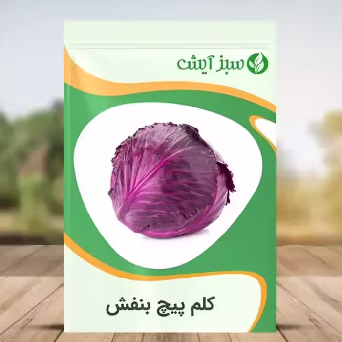 بذر کلم پیچ قرمز (بنفش)