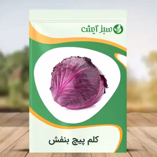 بذر کلم پیچ قرمز (بنفش)