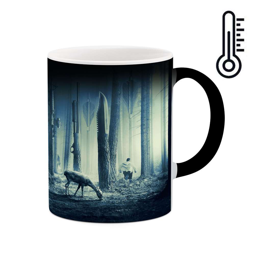 ماگ حرارتی کاکتی طرح فانتزی مدل mgh15165