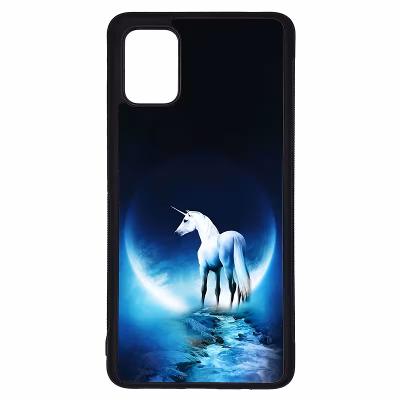 کاور طرح اسب شاخدار کد G-070 مناسب برای گوشی موبایل سامسونگ Galaxy A51 | دیجی قاب دونی