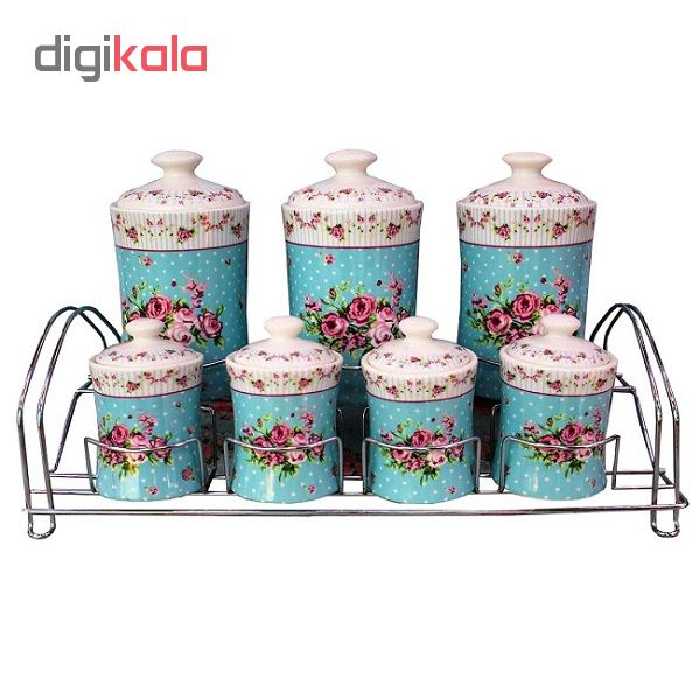 ست جا ادویه 7 پارچه مدل آنجل