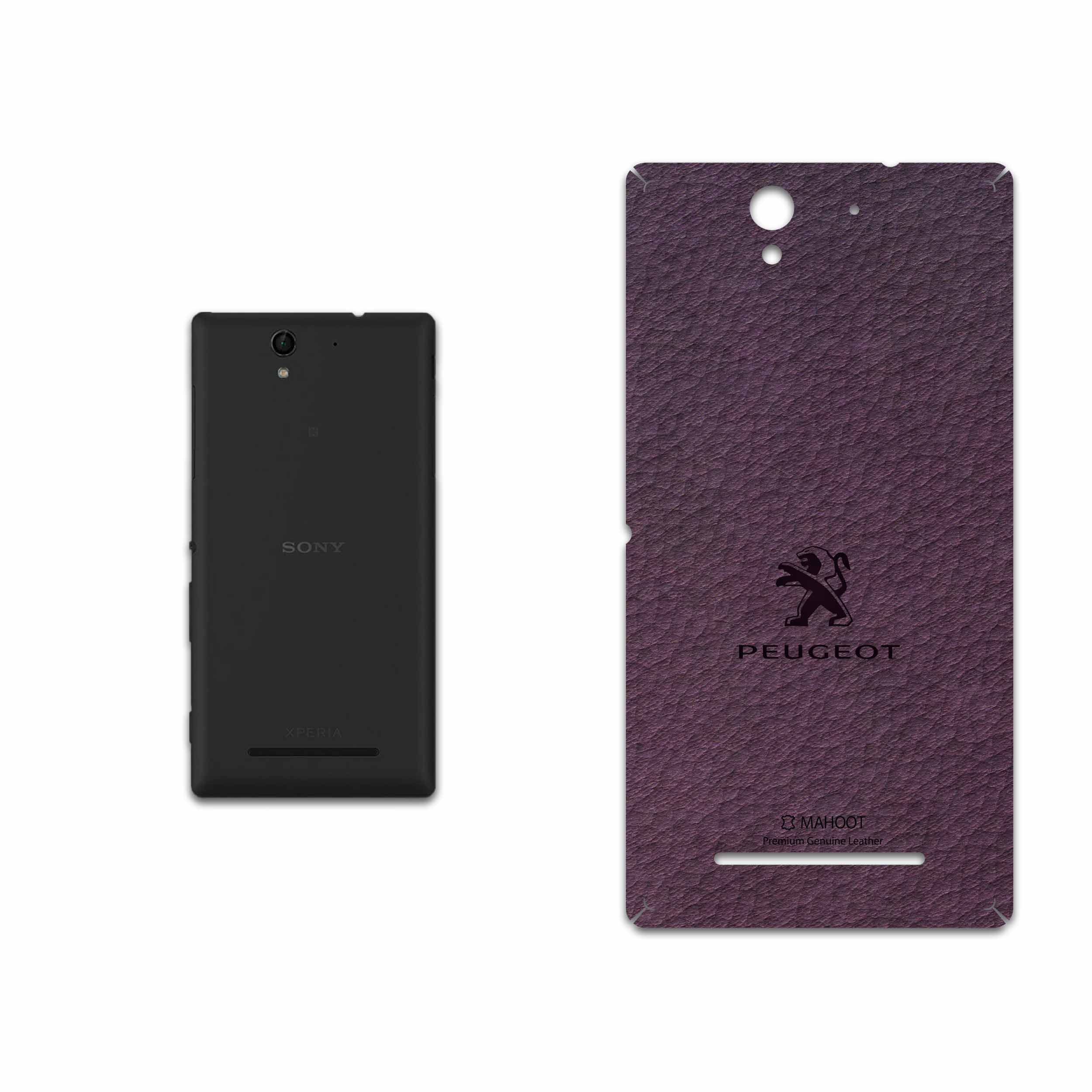 برچسب پوششی ماهوت مدل PL-PEGT مناسب برای گوشی موبایل سونی Xperia C3 Dual