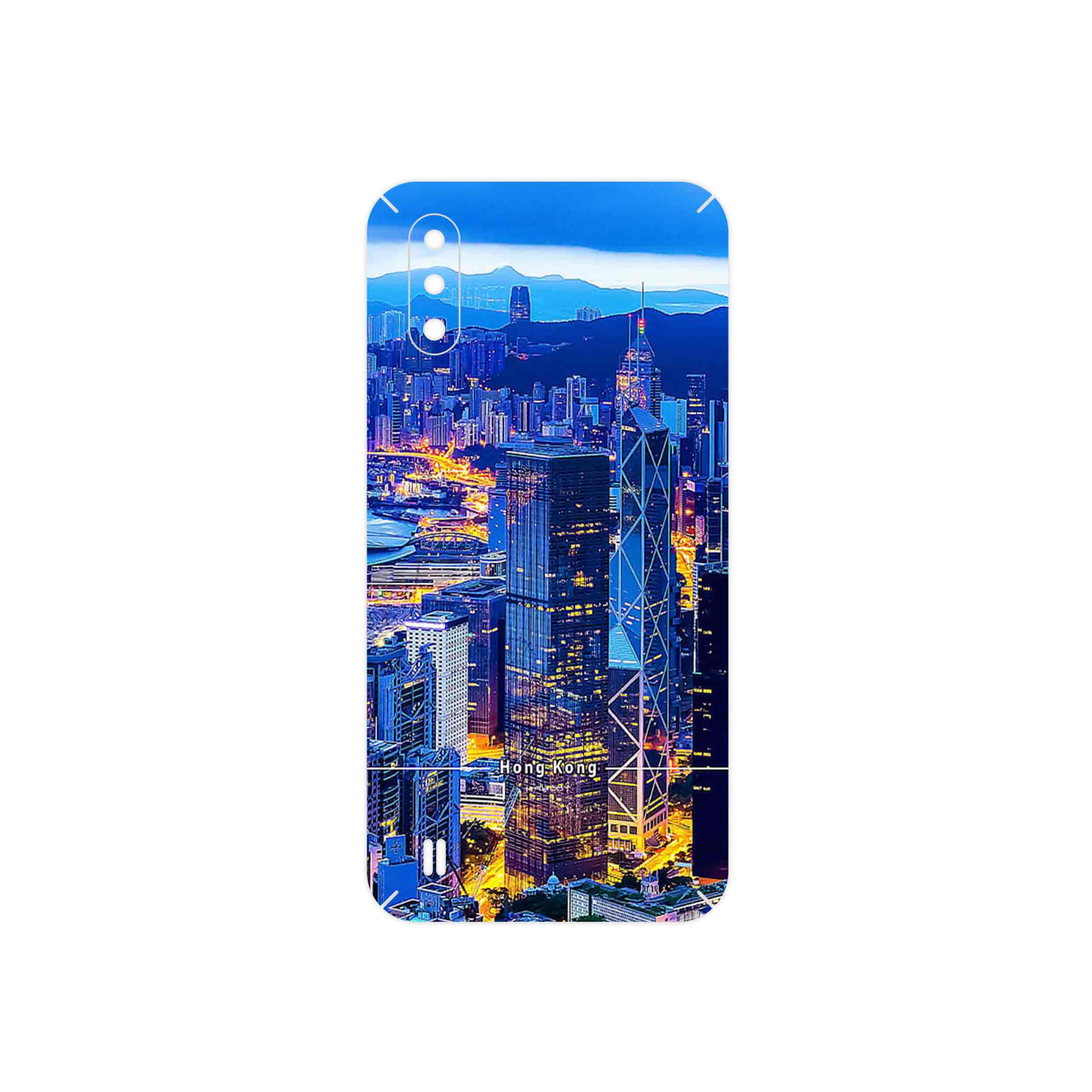 برچسب پوششی ماهوت مدل Hong Kong City مناسب برای گوشی موبایل سامسونگ Galaxy M01