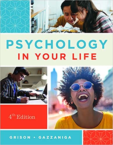 خرید و دانلود نسخه کامل کتاب Psychology in Your Life (4th Edition) - Pdf