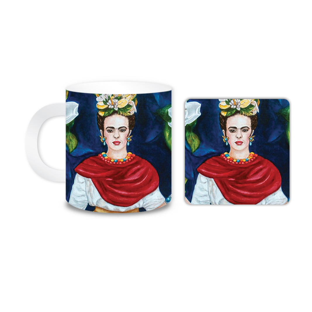 ماگ مدل فریدا کد 1247 به همراه زیر لیوانی