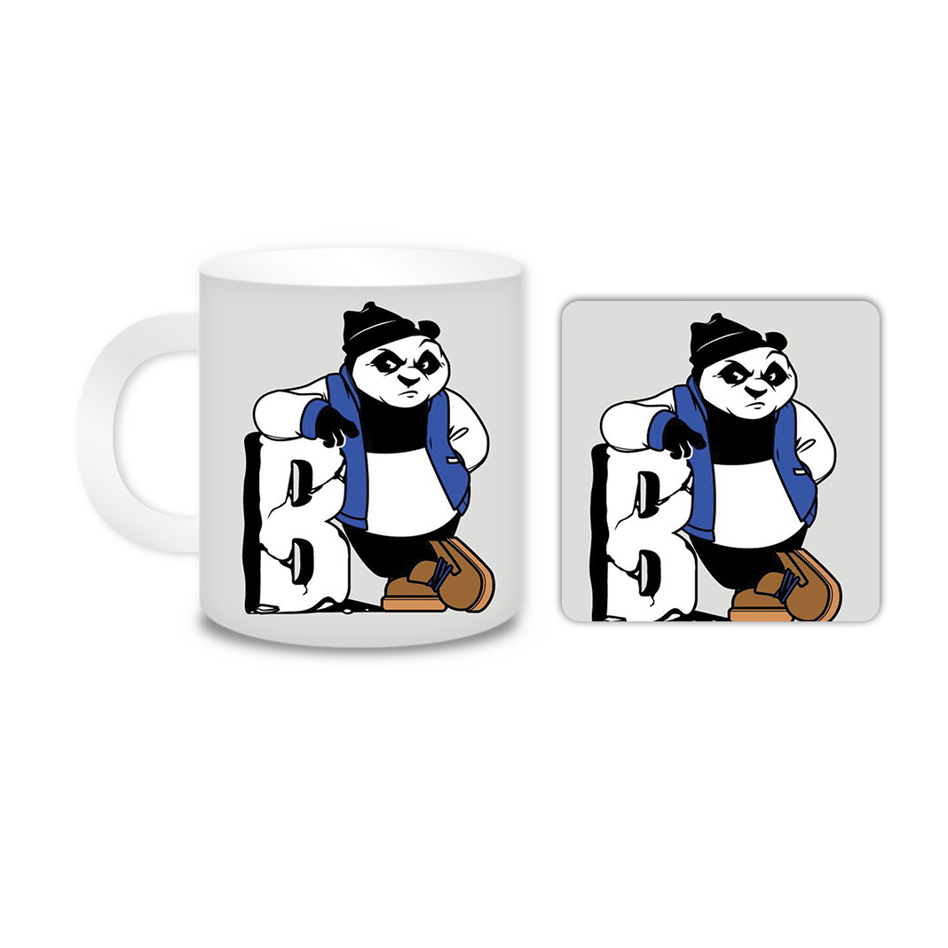 ماگ مدل خرس کد 769 به همراه زیر لیوانی