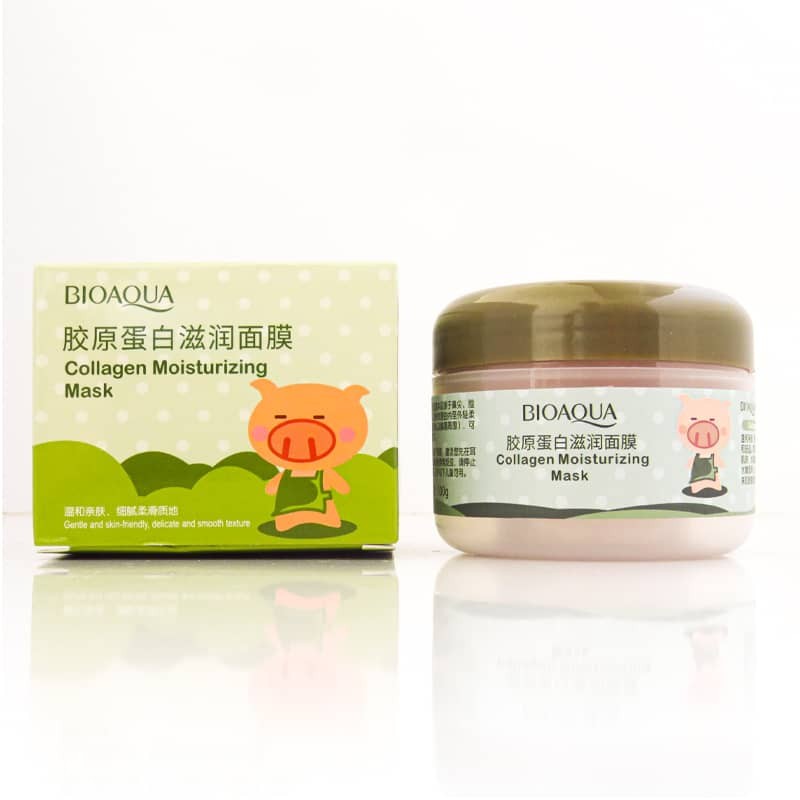 ماسک خواب کلاژن و آبرسان بیوآکوا (ماسک خوک) 100 گرم