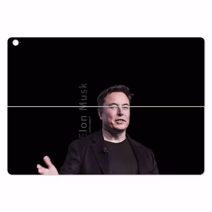 برچسب پوششی ماهوت مدل Elon Musk مناسب برای تبلت ایسوس Transformer 3 Pro 2016