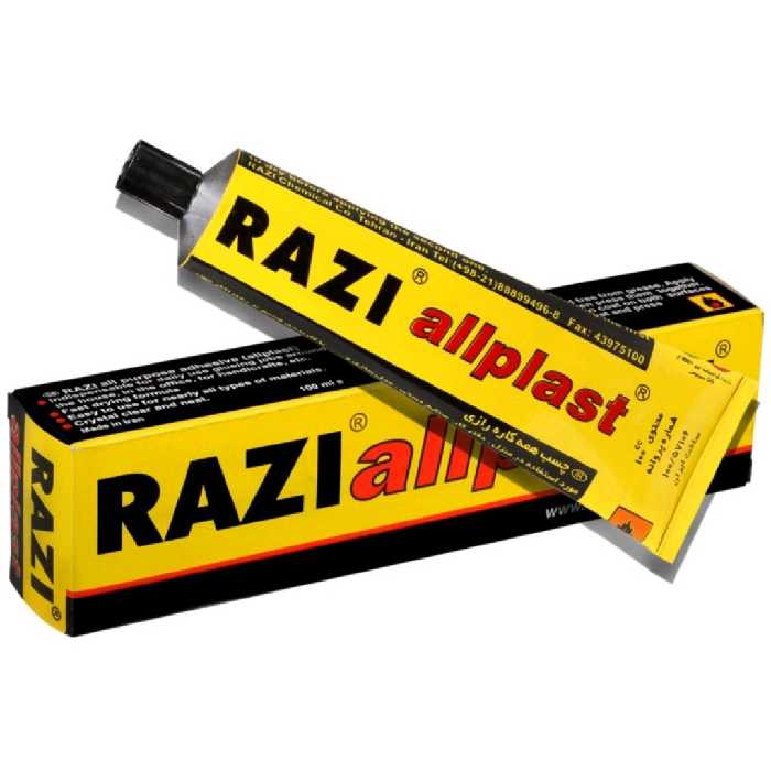چسب  رازی همه کاره مدل allplast حجم 100 میلی لیتر