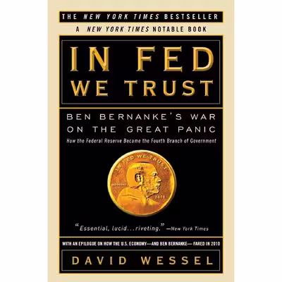 کتاب In FED We Trust اثر David Wessel انتشارات Currency