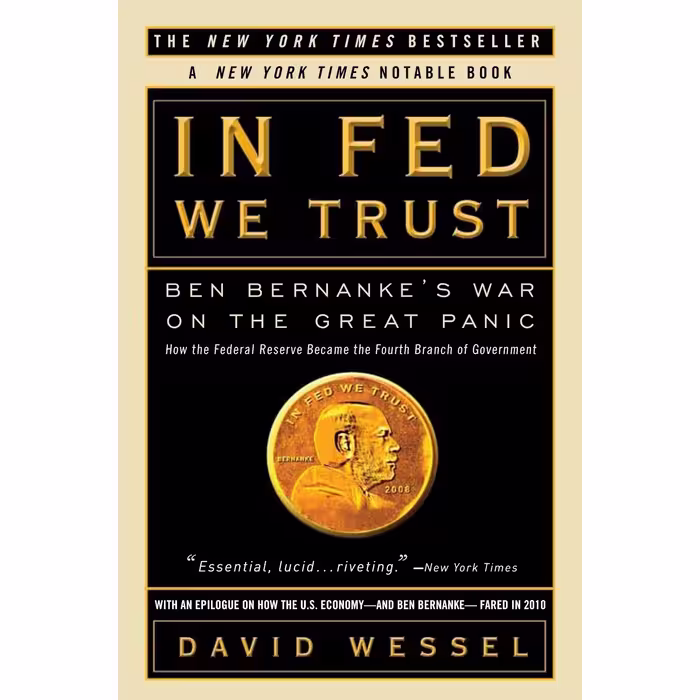 کتاب In FED We Trust اثر David Wessel انتشارات Currency