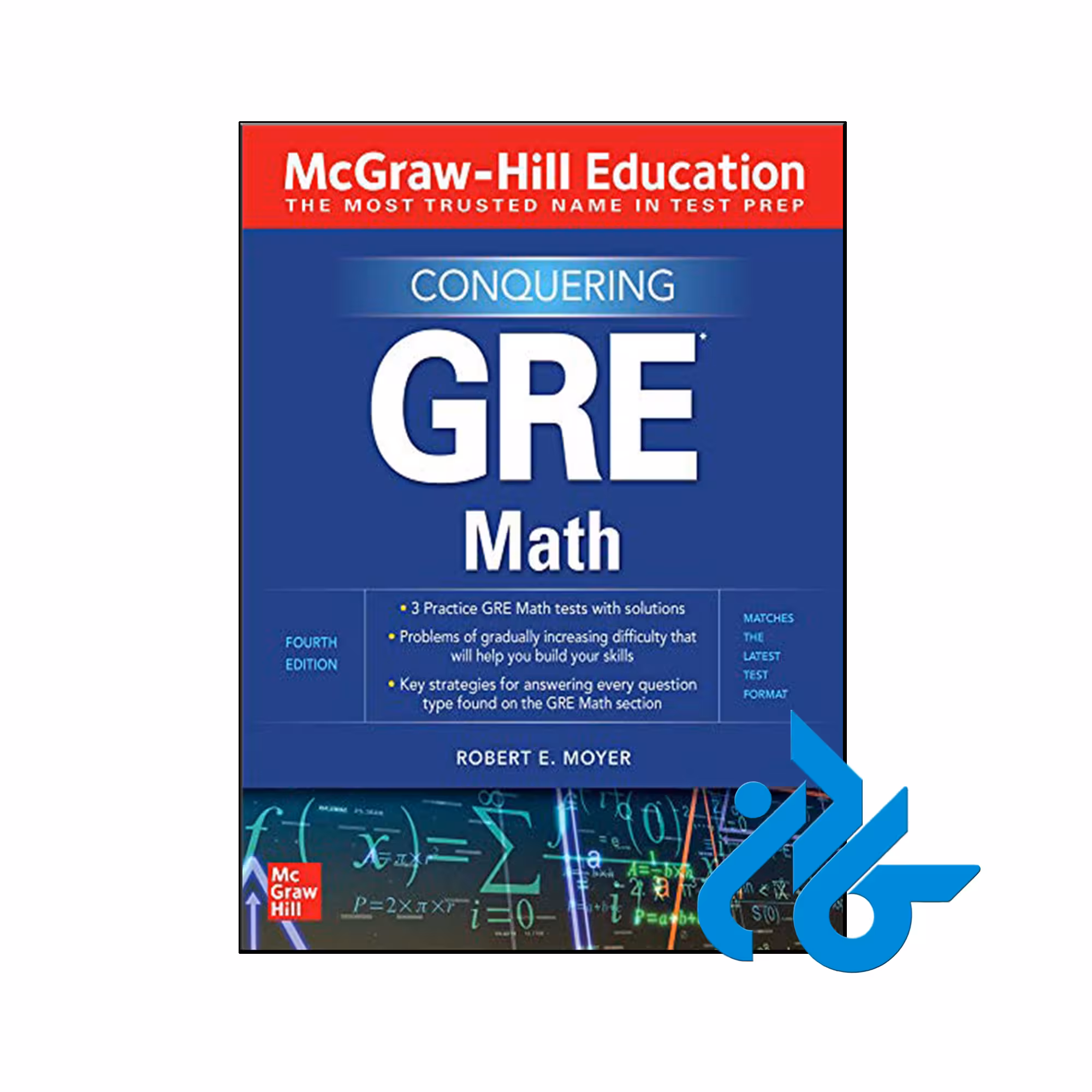 کتاب McGraw Hill Education Conquering GRE Math 4th - کــادن