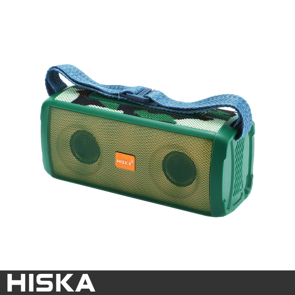 اسپیکر بلوتوثی هیسکا مدل B192 سبز