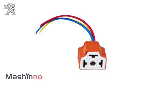 سوکت سه فیش چراغ جلو سرامیکی پژو 405