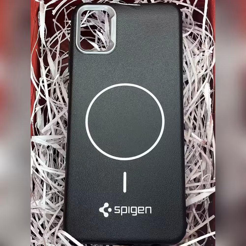 گارد چرمی مگسیف spigen برای سامسونگ samsung A05 - امین 24 امانت دار اعتماد شما