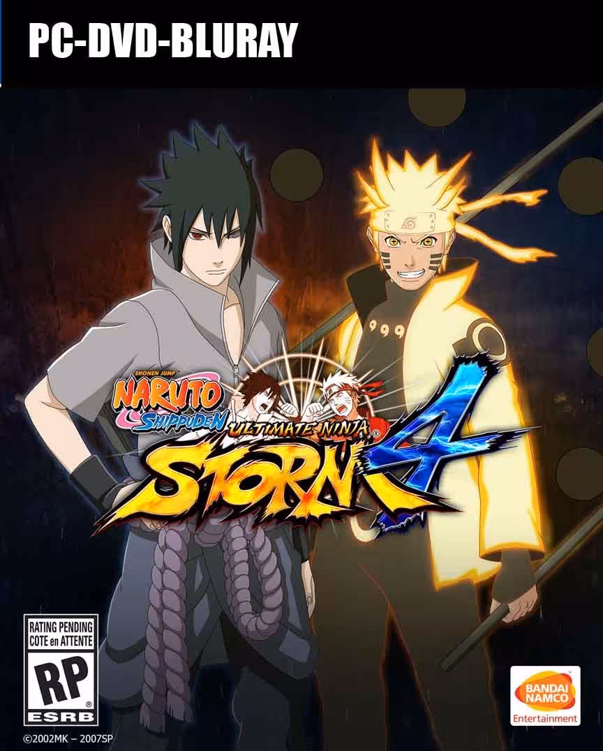 بازی کامپیوتر naruto shippuden ultimate ninja storm 4