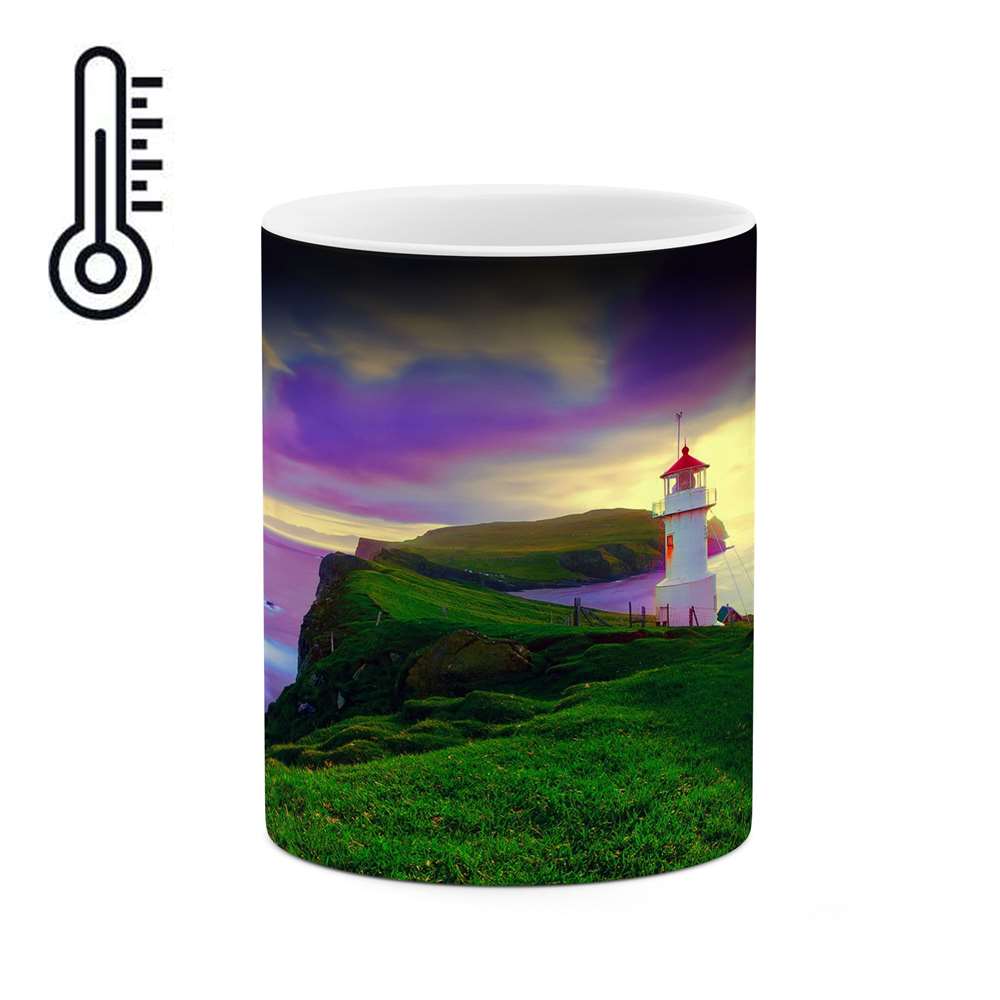 ماگ حرارتی طرح فانوس دریایی مدل mgh10740