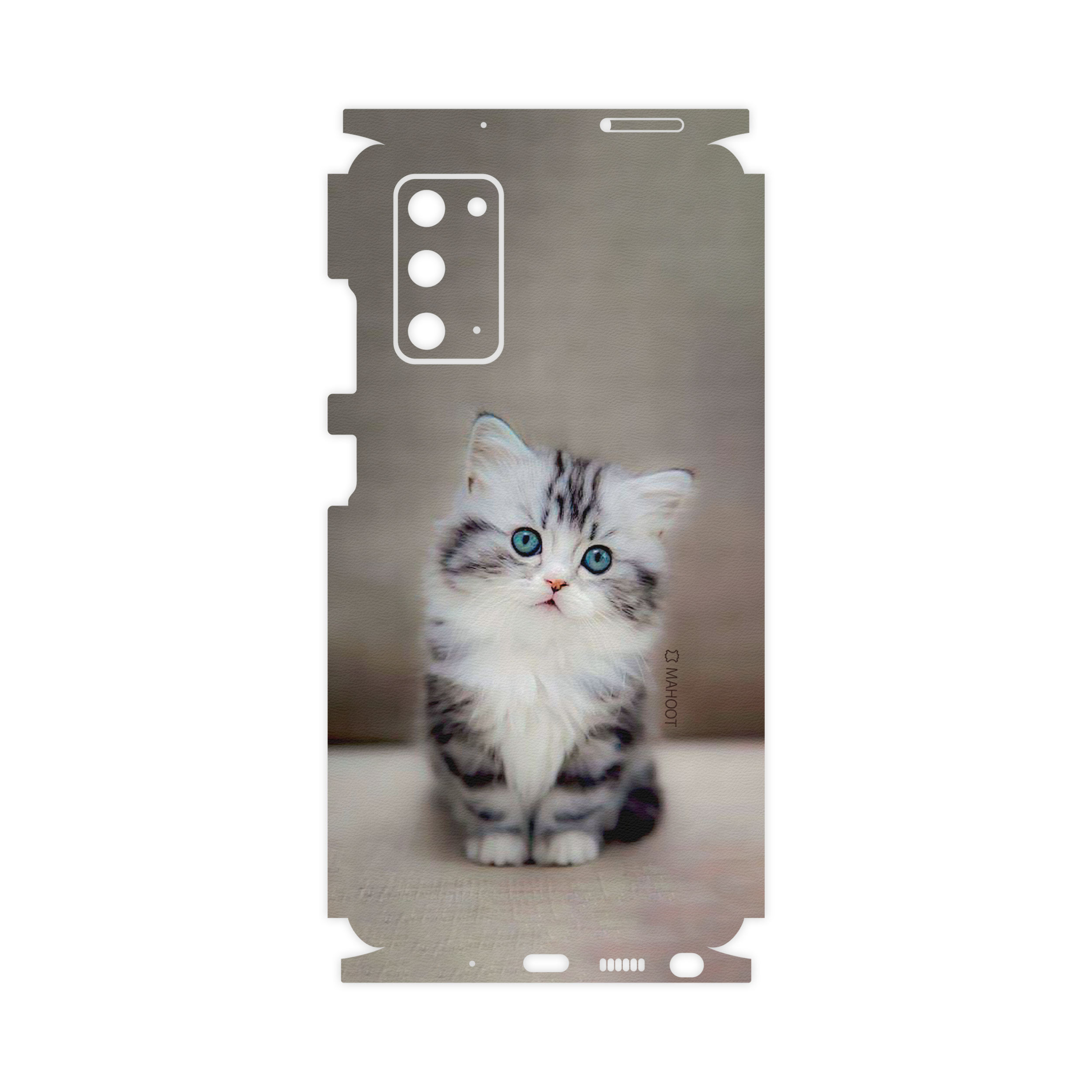 برچسب پوششی ماهوت مدل Full skin-Cat-2 مناسب برای گوشی موبایل سامسونگ Galaxy Note20