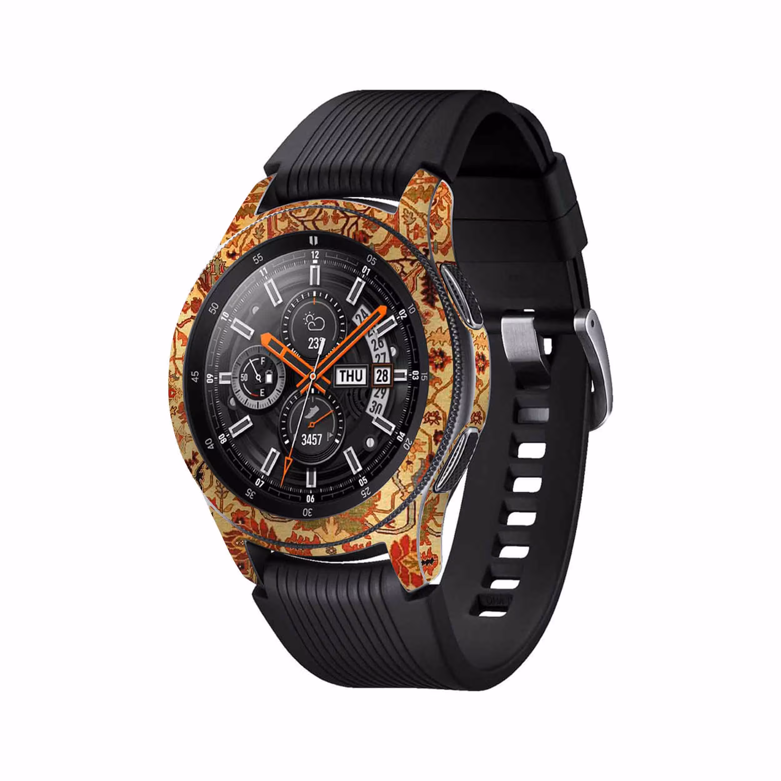 برچسب ماهوت طرح Iran-Carpet2 مناسب برای ساعت هوشمند سامسونگ Galaxy Watch 46mm