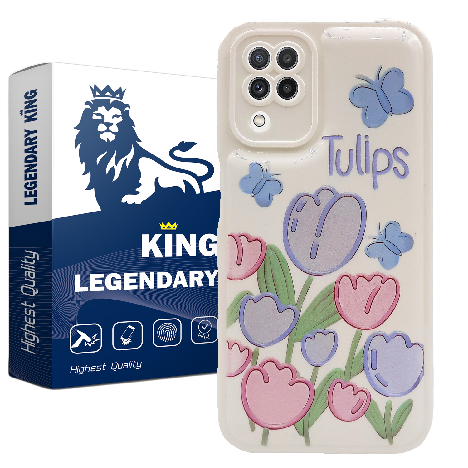 کاور لاین کینگ مدل لاللر مناسب برای گوشی موبایل سامسونگ Galaxy A12