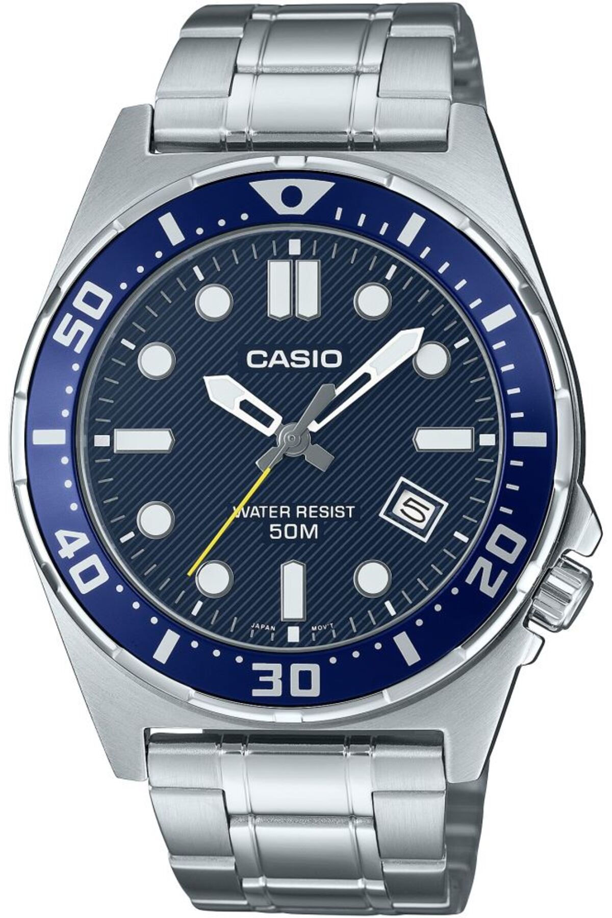 ساعت خاکستری مردانه MTD 135D اورجینال Casio