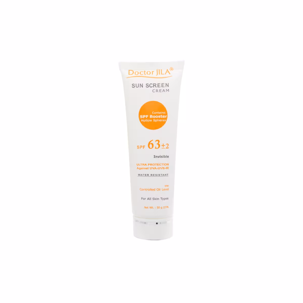 کرم ضد آفتاب دکتر ژیلا (SPF63)