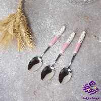 قاشق دسته سراميک طرحدار