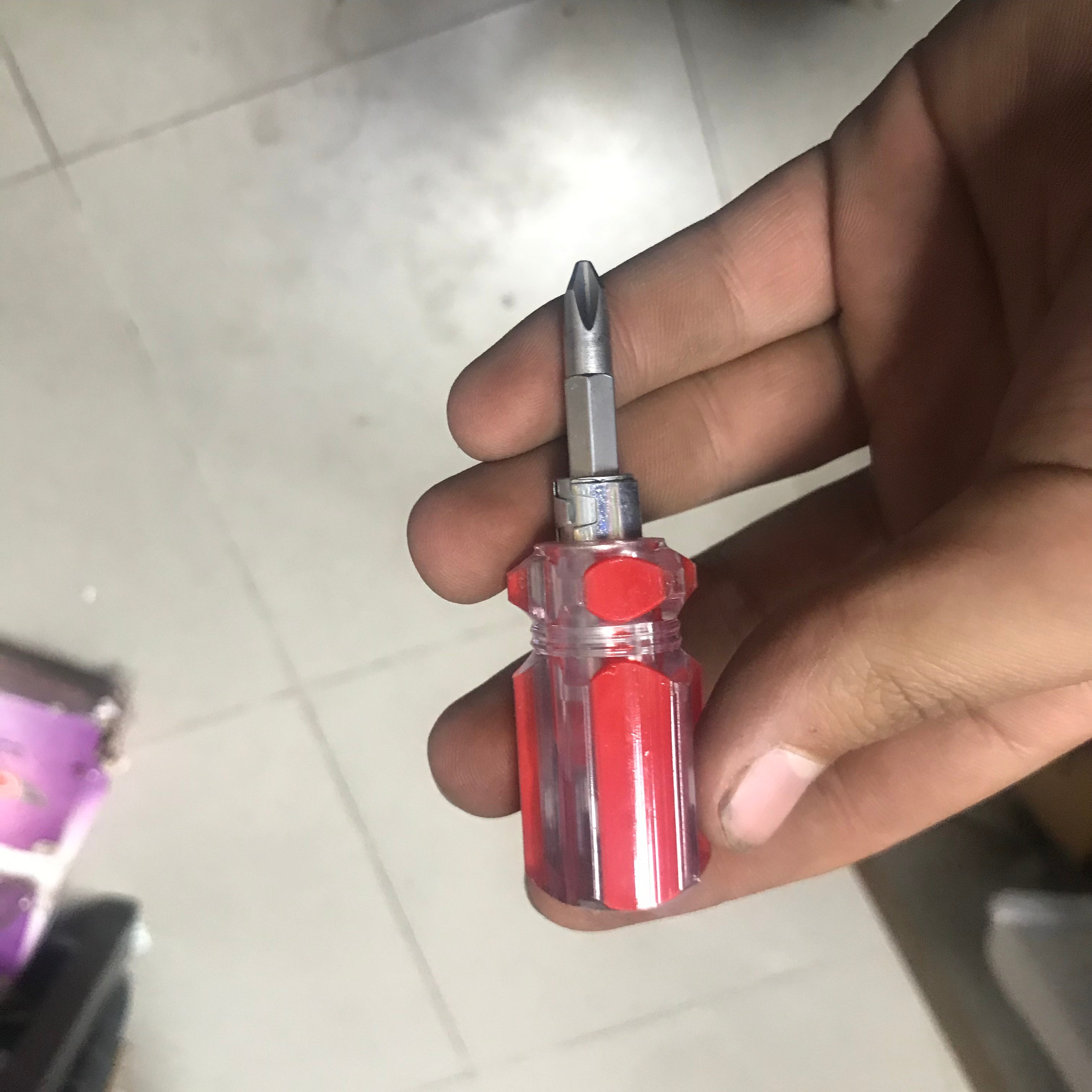 پیچ گوشتی مچی دوطرفه